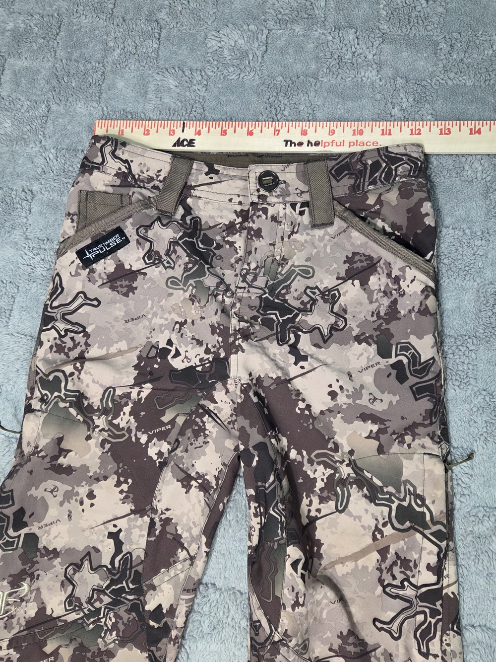 True Timber Pulse Lightweight Pants Small Packable Kanati Camo Hunting Bowhunter - Picture 3 of 12